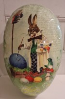 Papierei zum öffnen malende Hase 36x23cm 19.00